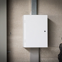 Elektrische kast + nutsvoorziening