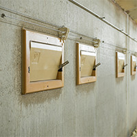 Luchtinlaat kippenstal