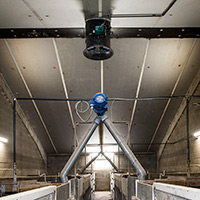 Nokventilatie en voederinstallatie 